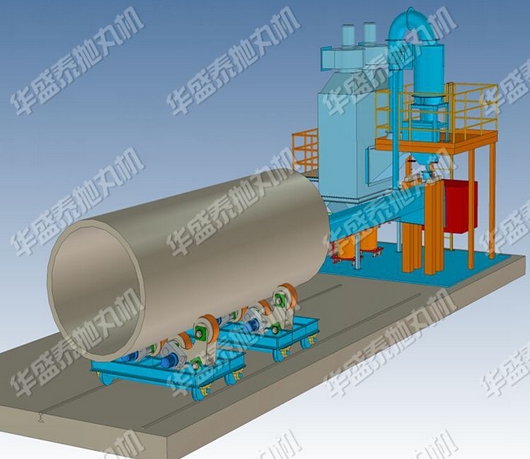 鋼管拋丸機廠家|內(nèi)外壁鋼管拋丸機價格型號選購
